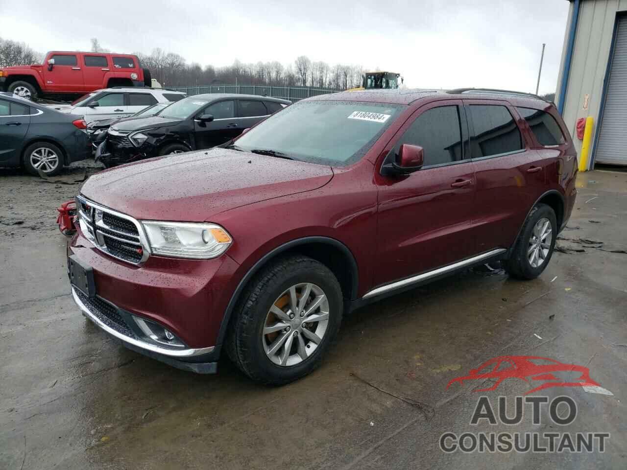 DODGE DURANGO 2017 - 1C4RDJAG3HC758390