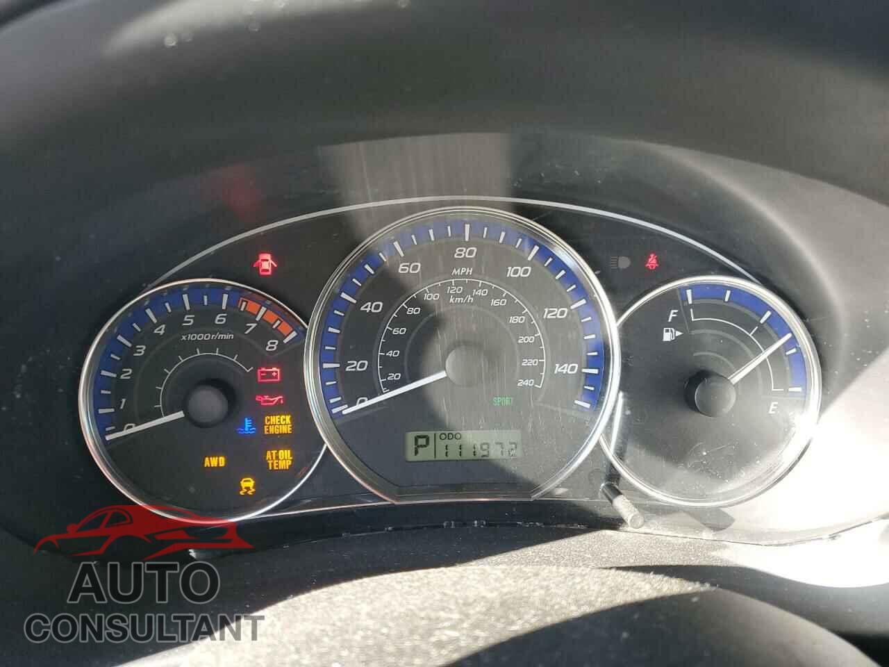 SUBARU FORESTER 2012 - JF2SHBEC9CH420752