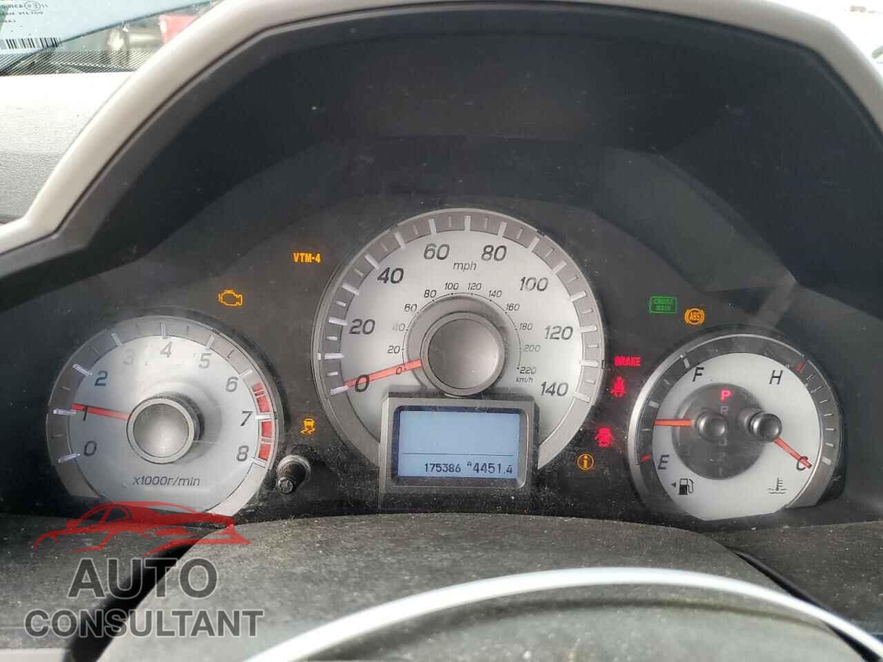 HONDA PILOT 2012 - 5FNYF4H9XCB011203