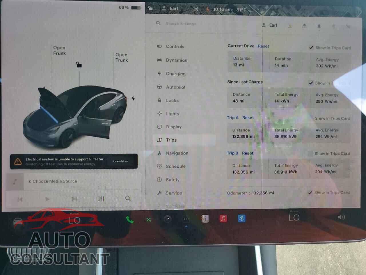 TESLA MODEL 3 2018 - 5YJ3E1EB6JF104204