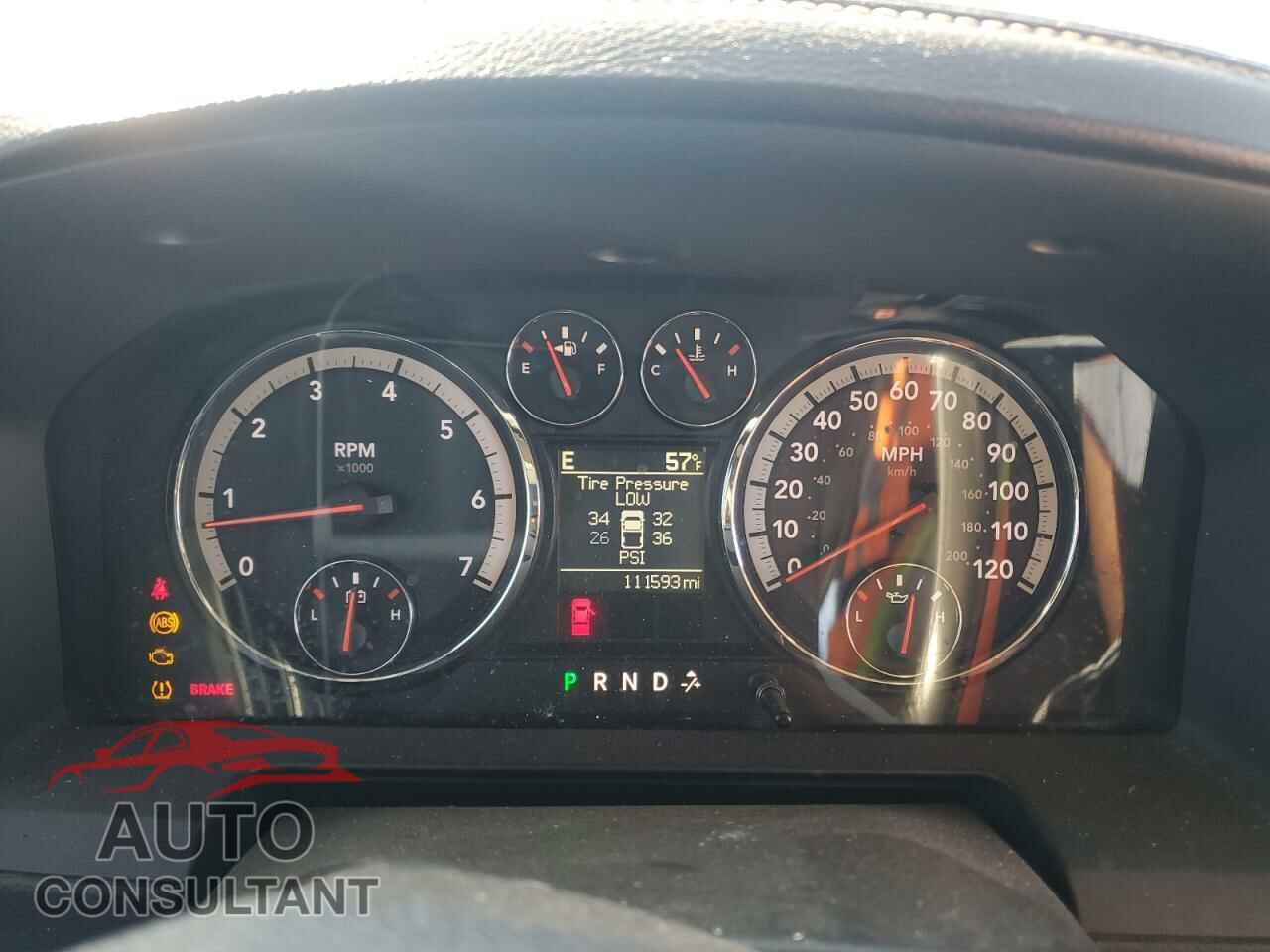 DODGE RAM 1500 2012 - 1C6RD6HTXCS110289