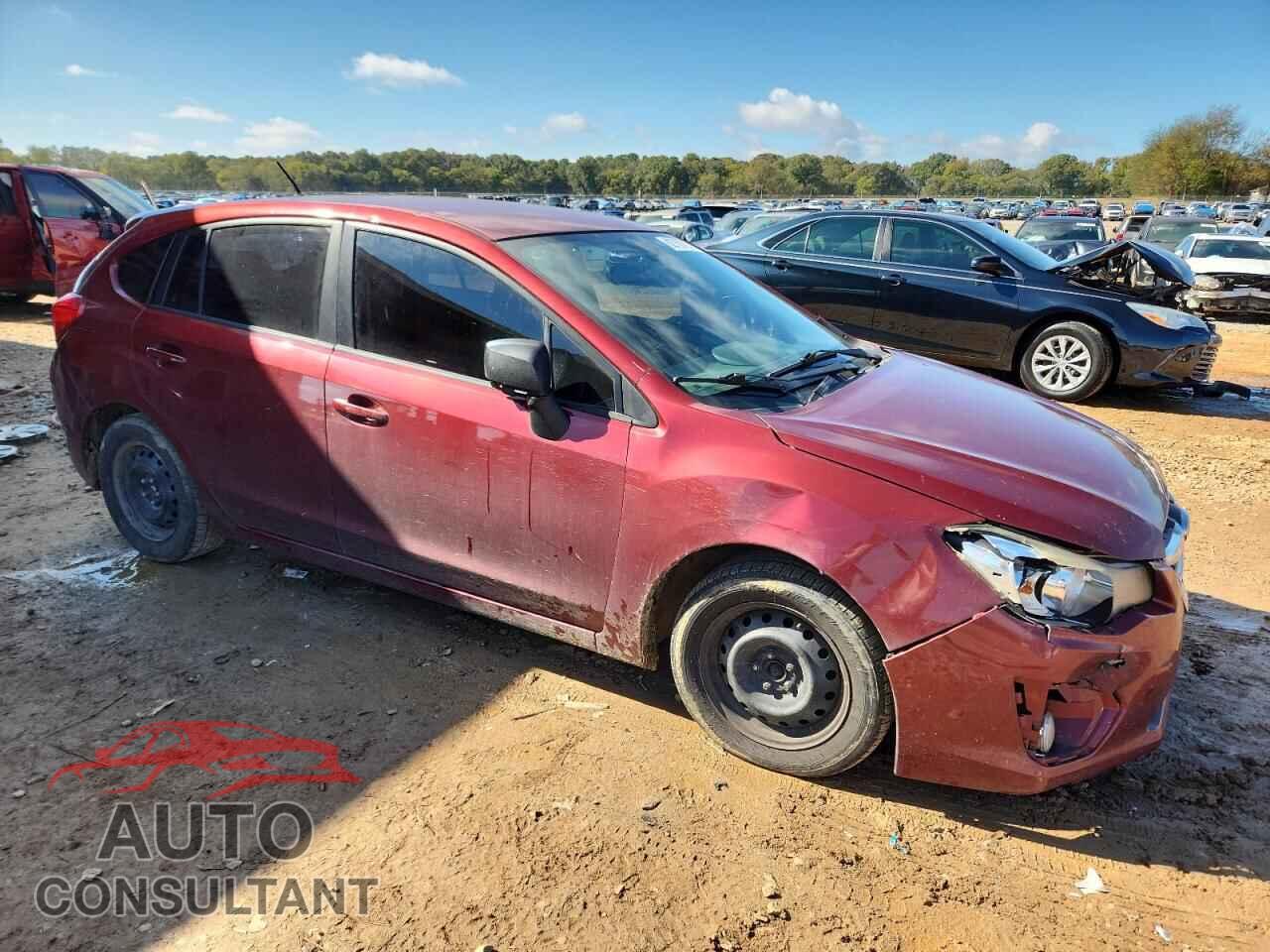 SUBARU IMPREZA 2012 - JF1GPAA64CH235340