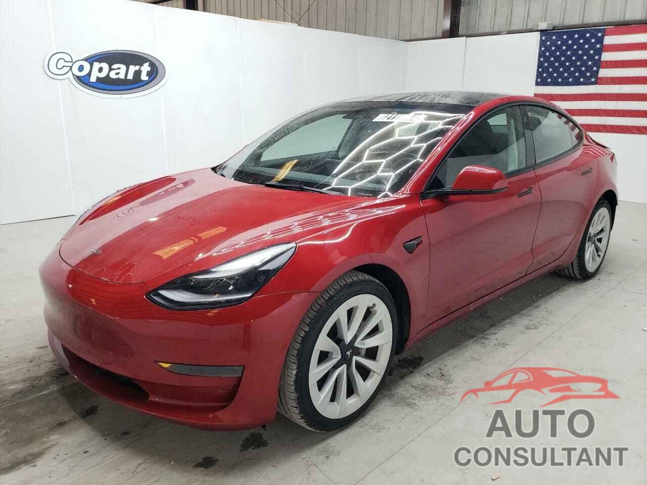 TESLA MODEL 3 2022 - 5YJ3E1EA9NF370426