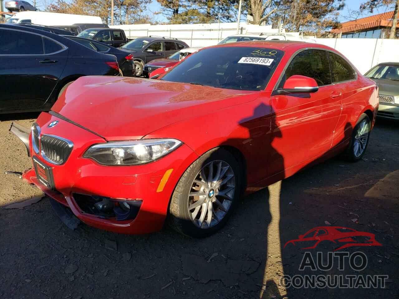 BMW 2 SERIES 2016 - WBA1G9C5XGVX97203