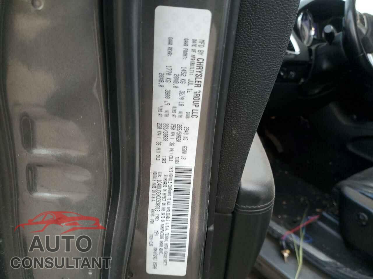 DODGE DURANGO 2013 - 1C4RDJDGXDC530313