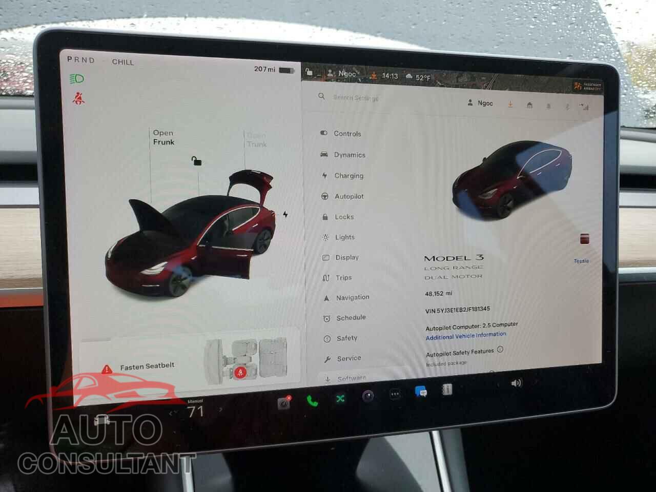 TESLA MODEL 3 2018 - 5YJ3E1EB2JF181345