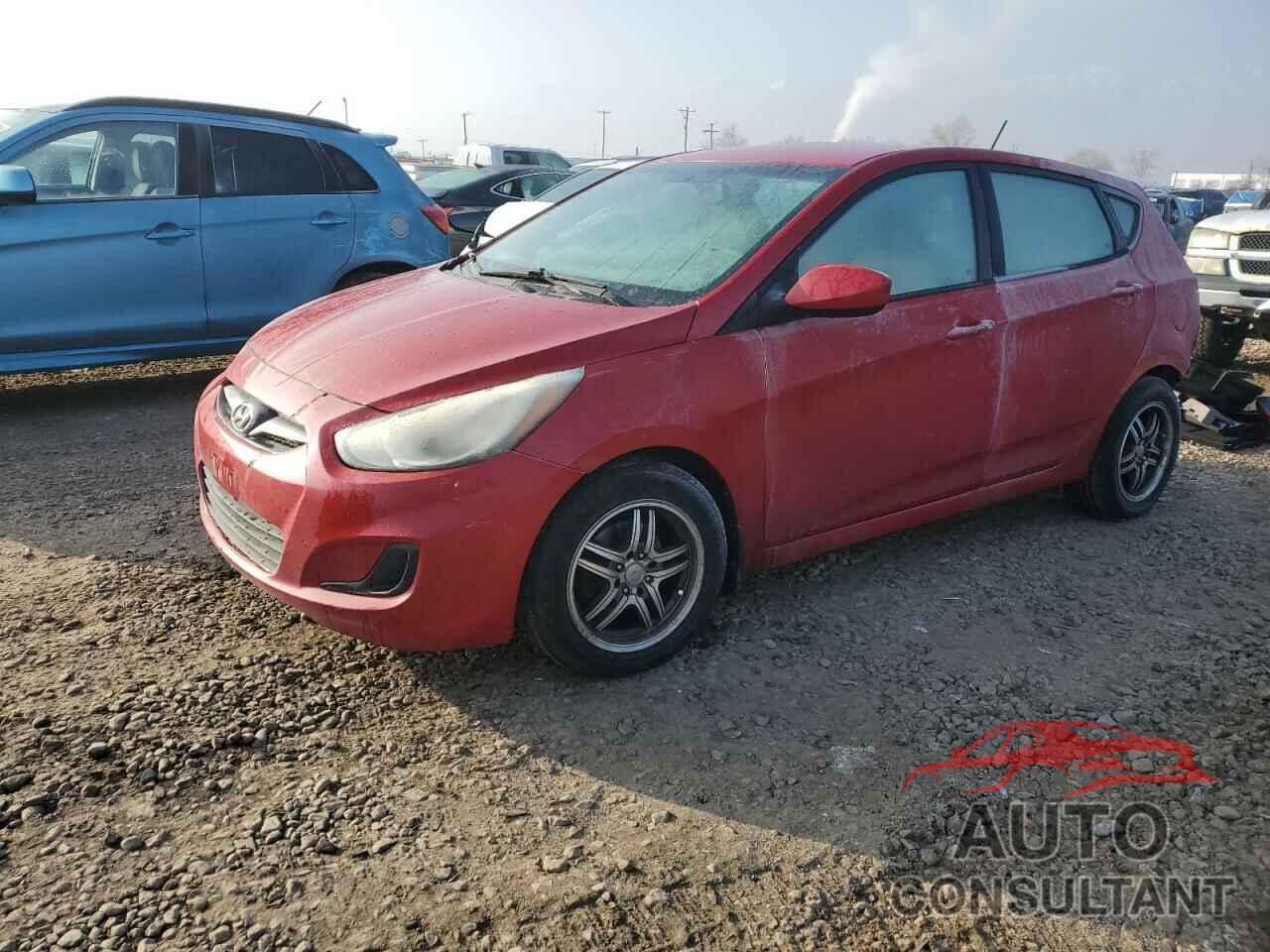 HYUNDAI ACCENT 2013 - KMHCT5AE0DU078722