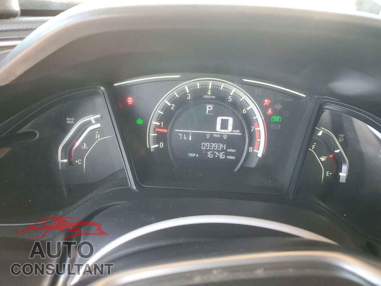 HONDA CIVIC 2017 - 19XFC2F54HE039693