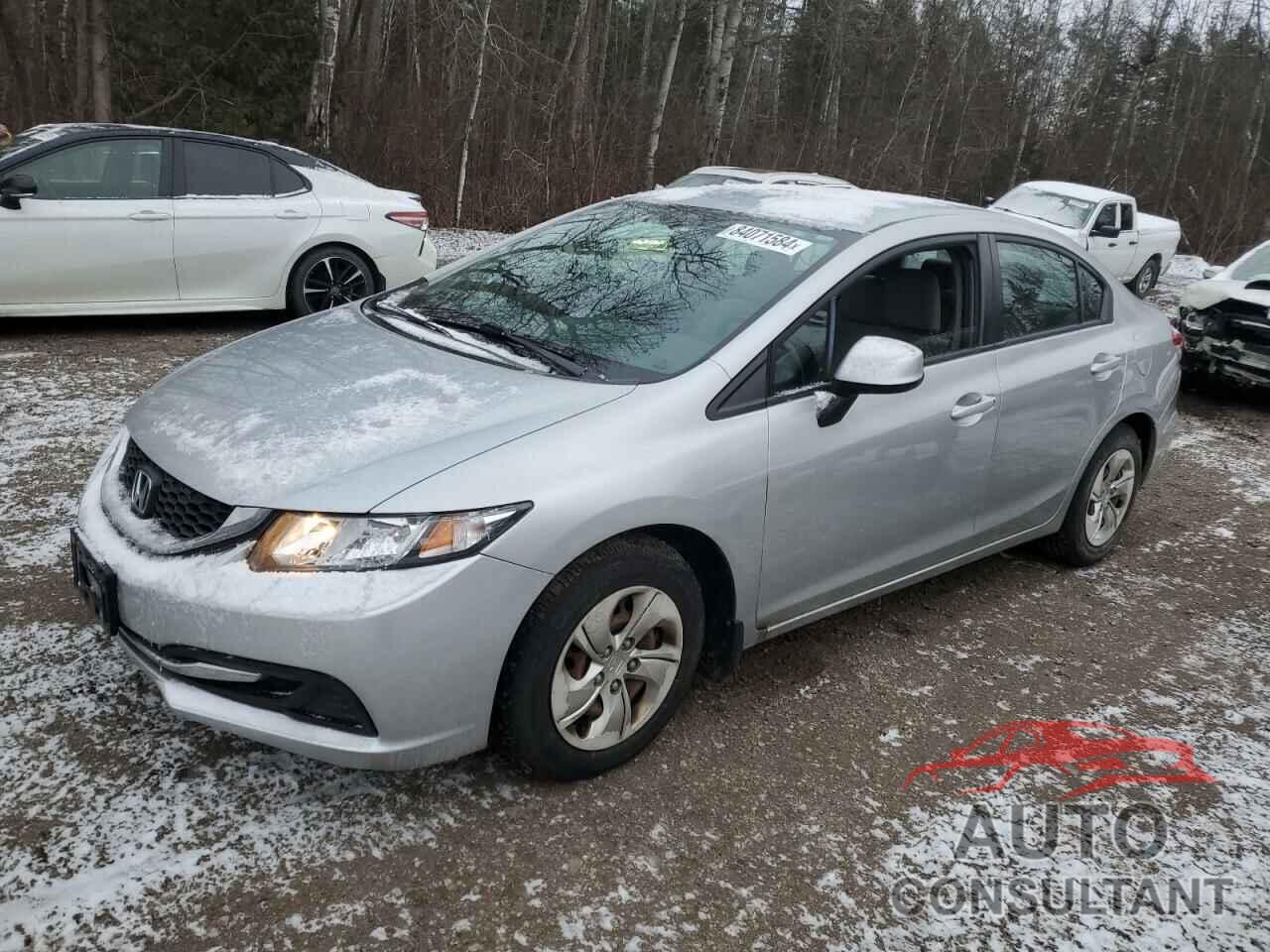 HONDA CIVIC 2013 - 2HGFB2F41DH043260