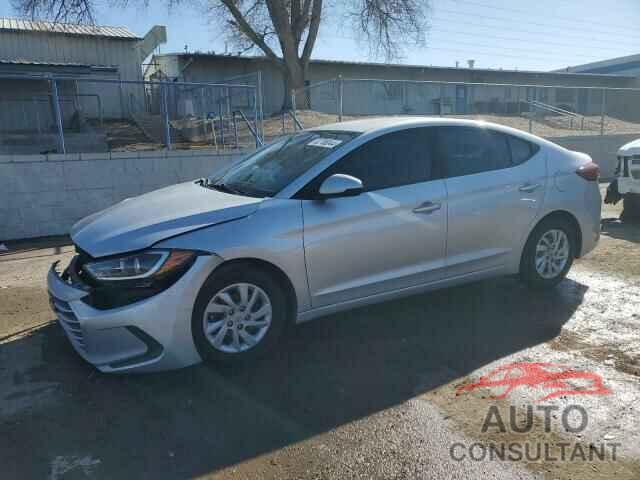 HYUNDAI ELANTRA 2018 - KMHD74LF5JU646175