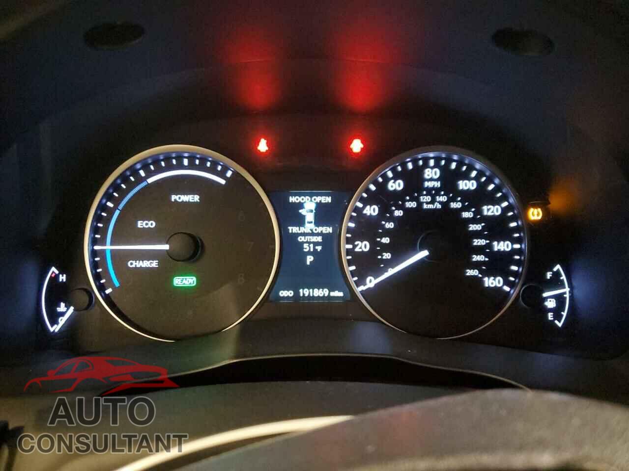 LEXUS ES300 2013 - JTHBW1GG3D2025659