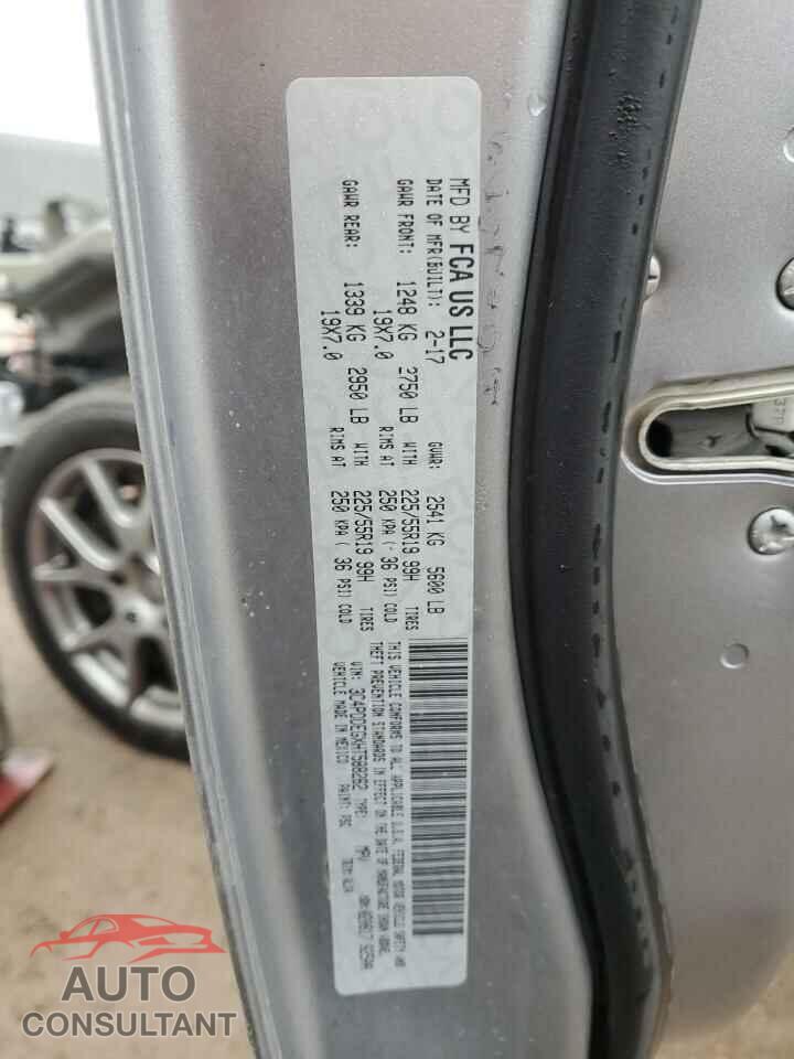 DODGE JOURNEY 2017 - 3C4PDDEGXHT588262