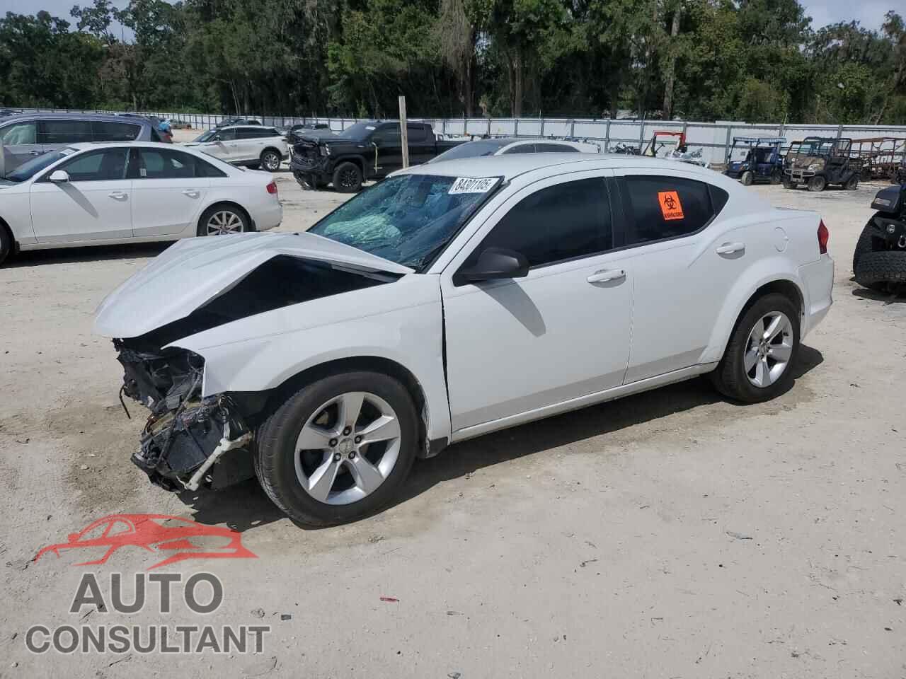 DODGE AVENGER 2013 - 1C3CDZAB0DN710163