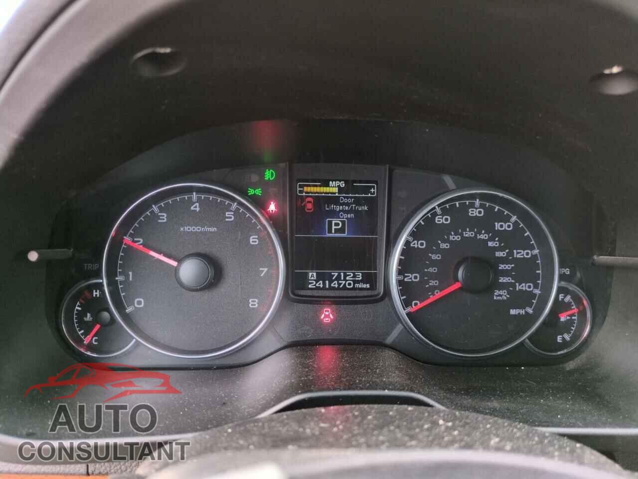 SUBARU OUTBACK 2014 - 4S4BRBLC0E3301627