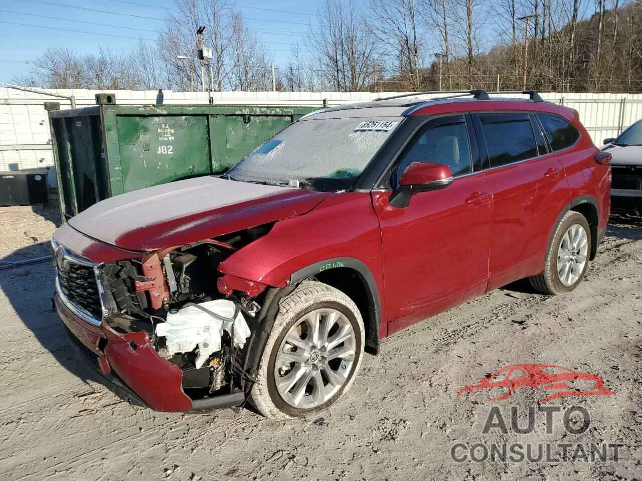TOYOTA HIGHLANDER 2021 - 5TDDZRBH7MS112294
