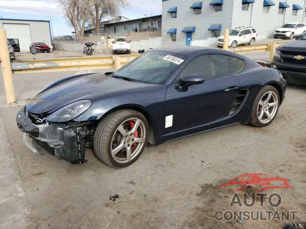 PORSCHE CAYMAN 2018 - WP0AB2A85JK279787