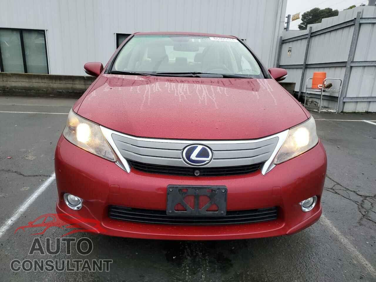 LEXUS HS 2010 - JTHBB1BA6A2029439