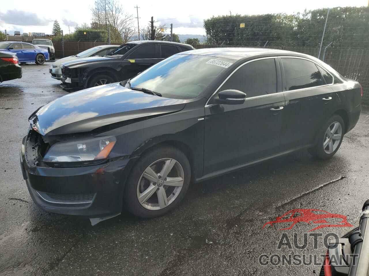 VOLKSWAGEN PASSAT 2014 - 1VWAT7A38EC058521