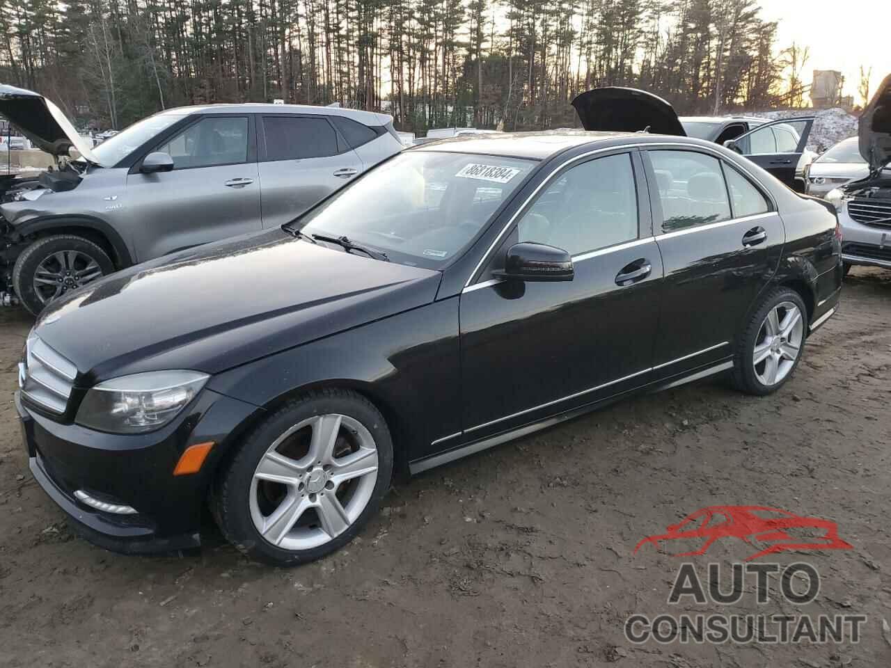 MERCEDES-BENZ C-CLASS 2011 - WDDGF8BB1BR147989