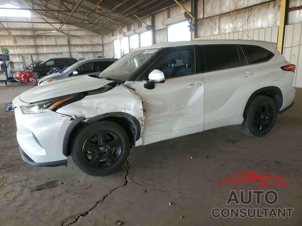TOYOTA HIGHLANDER 2021 - 5TDCZRAH4MS032061