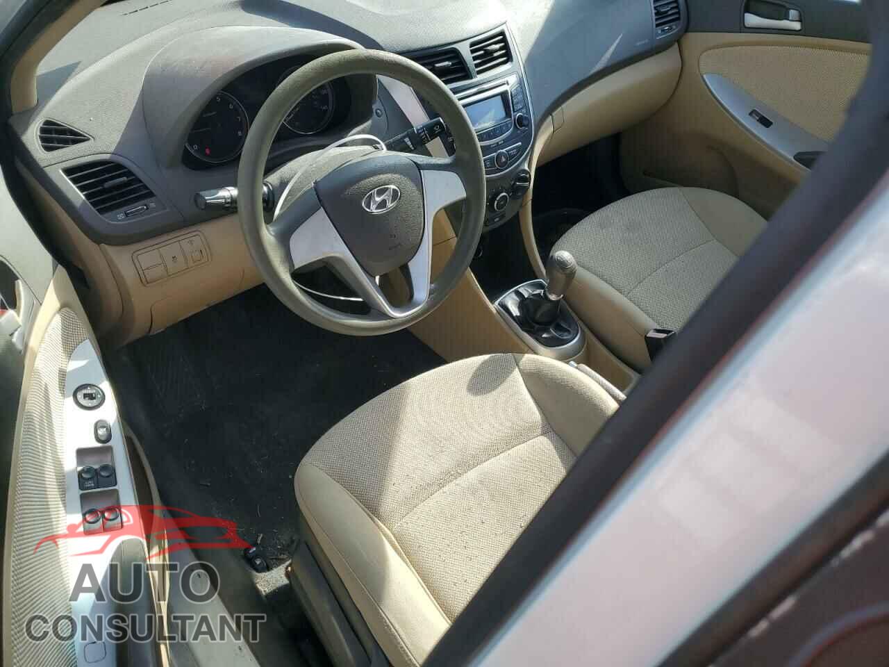 HYUNDAI ACCENT 2012 - KMHCT4AEXCU041962