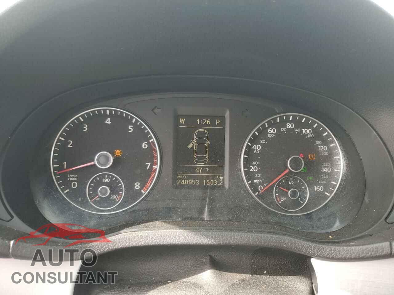 VOLKSWAGEN PASSAT 2012 - 1VWBP7A39CC002268