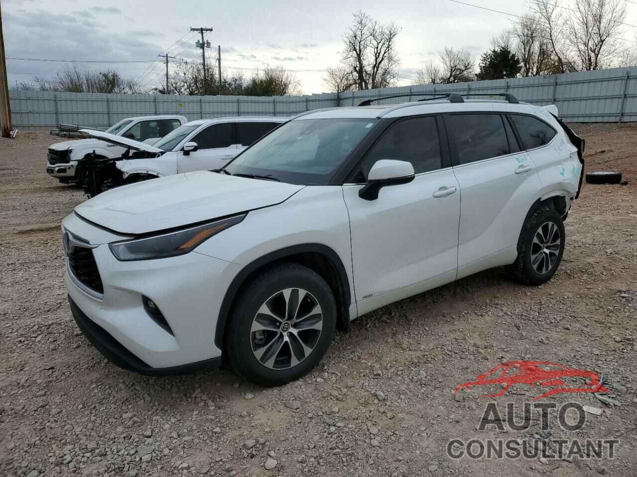 TOYOTA HIGHLANDER 2023 - 5TDKBRCH1PS570931