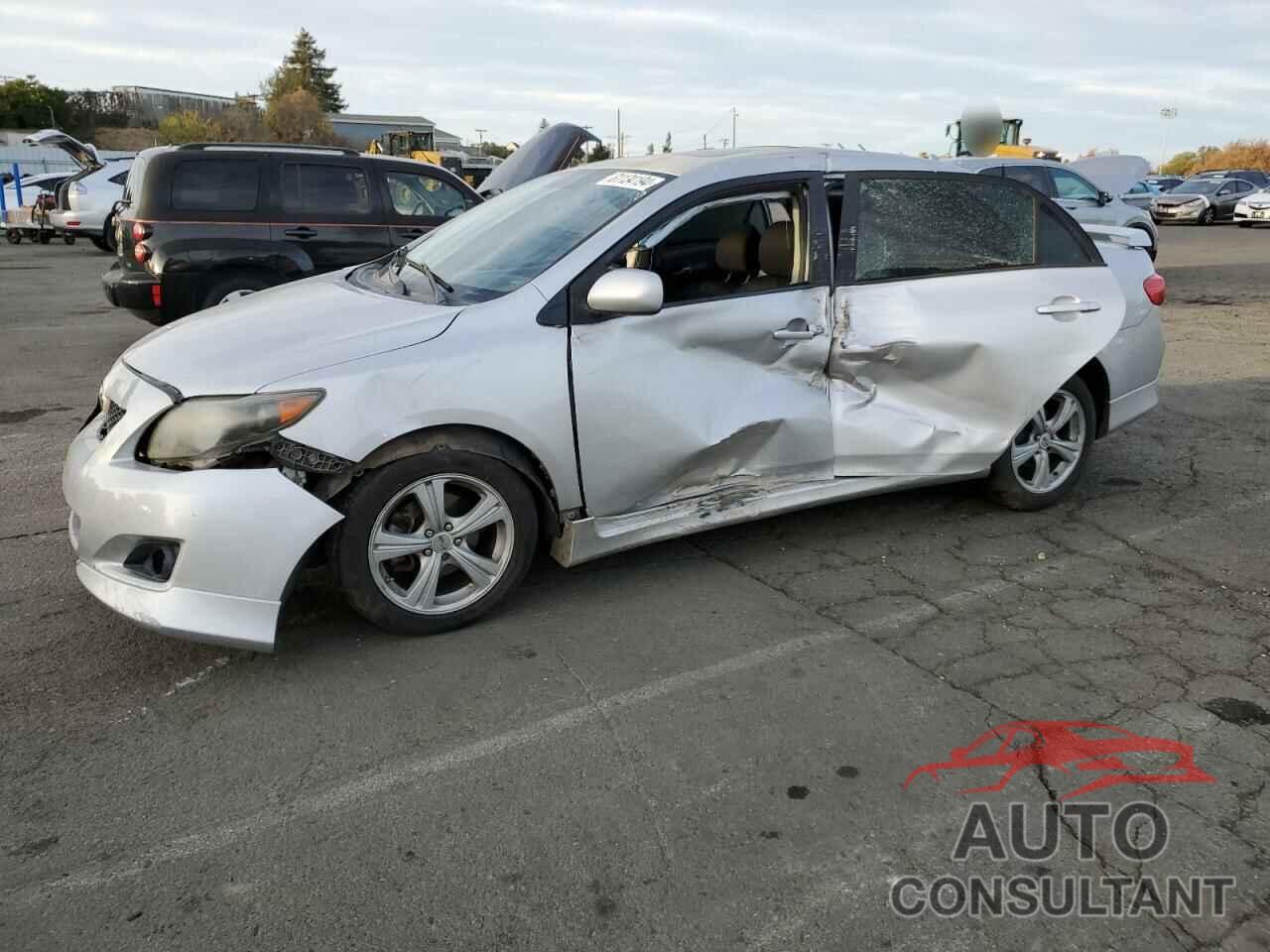 TOYOTA COROLLA 2009 - 1NXBU40E69Z127160