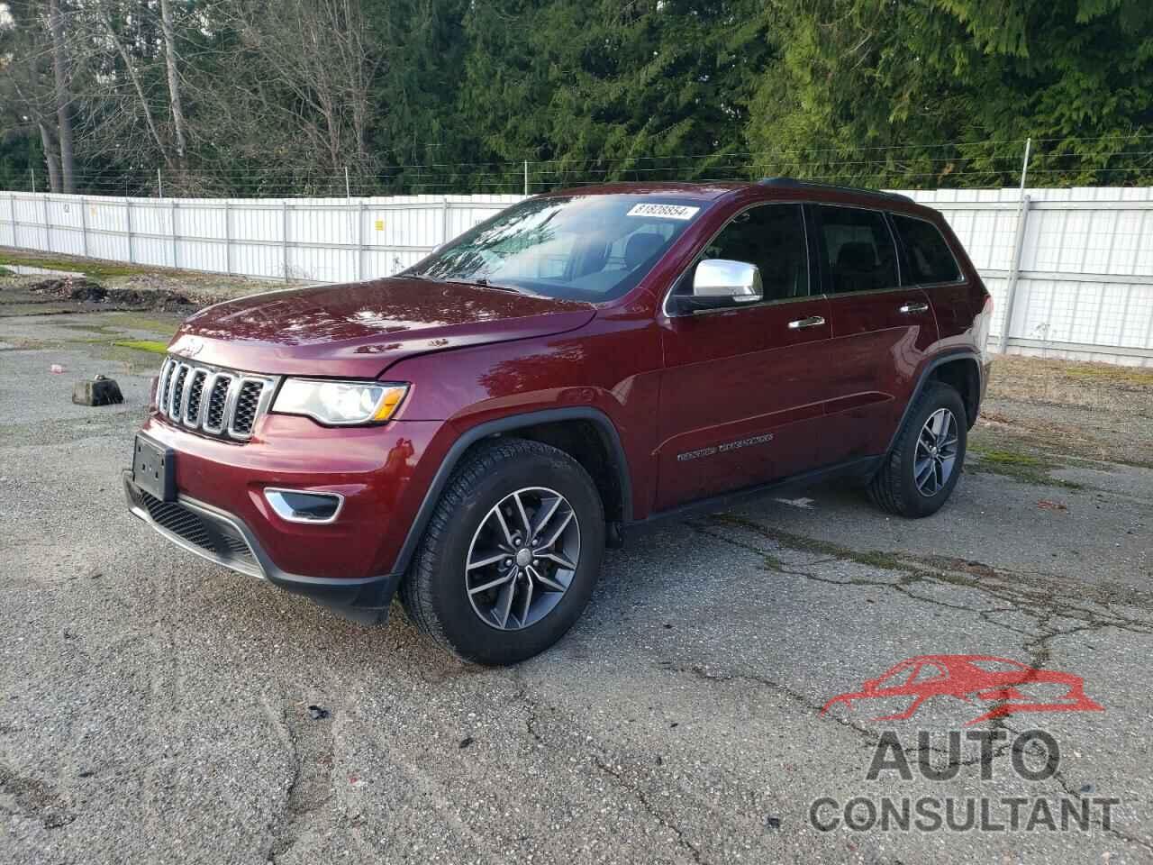 JEEP GRAND CHER 2017 - 1C4RJFBG7HC761068