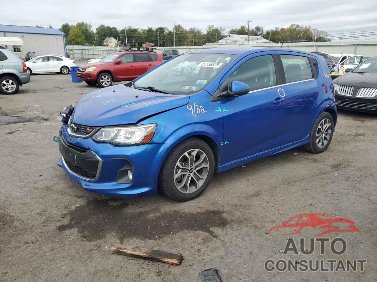 CHEVROLET SONIC 2018 - 1G1JD6SB8J4125941
