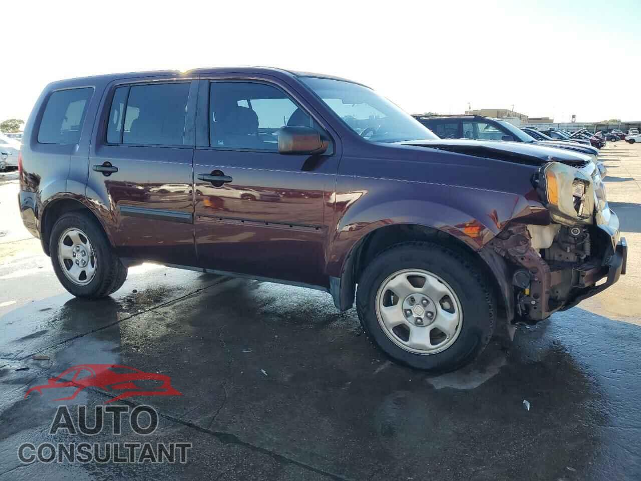 HONDA PILOT 2011 - 5FNYF3H24BB043737