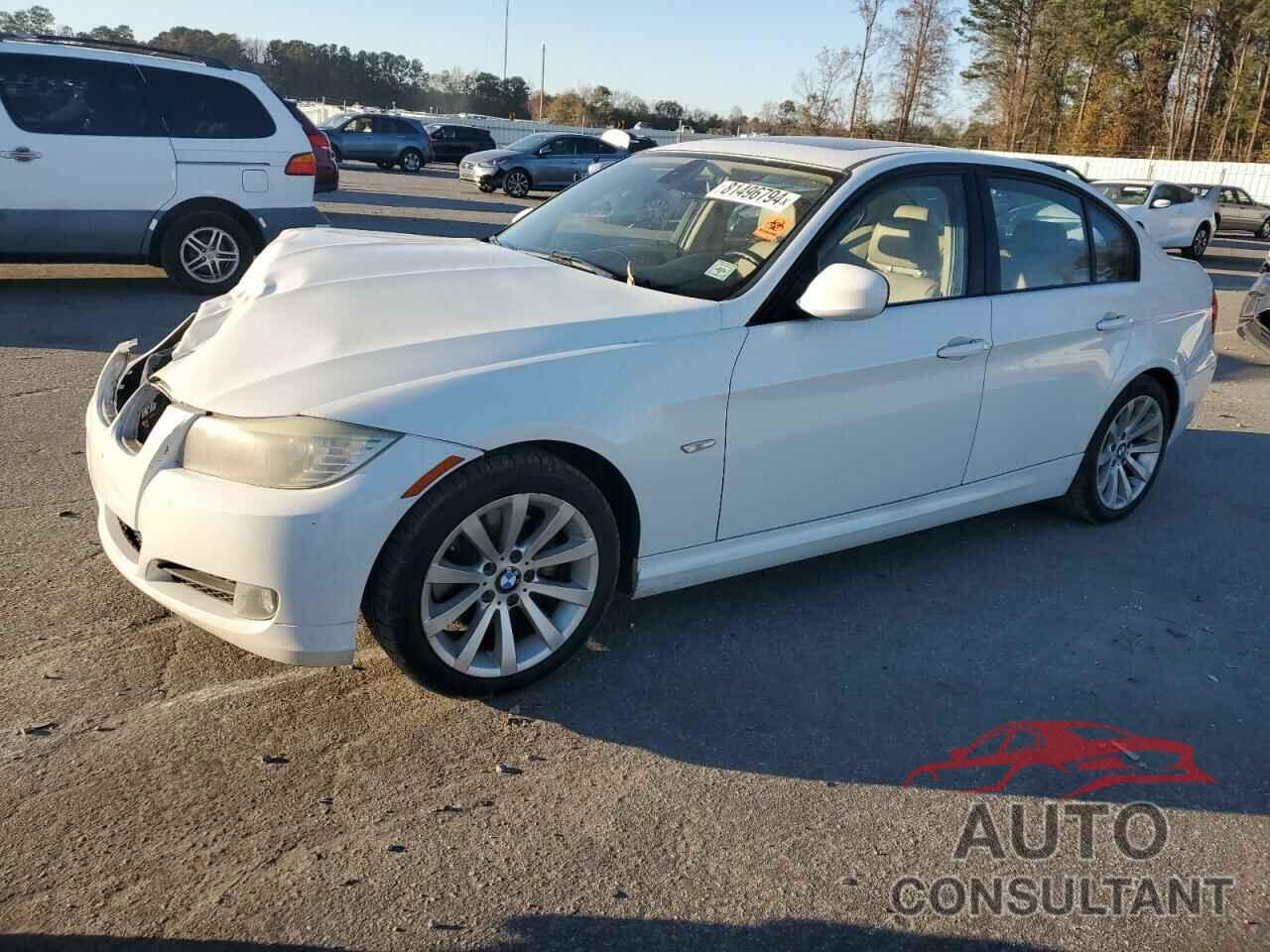 BMW 3 SERIES 2011 - WBAPH7C55BE683212