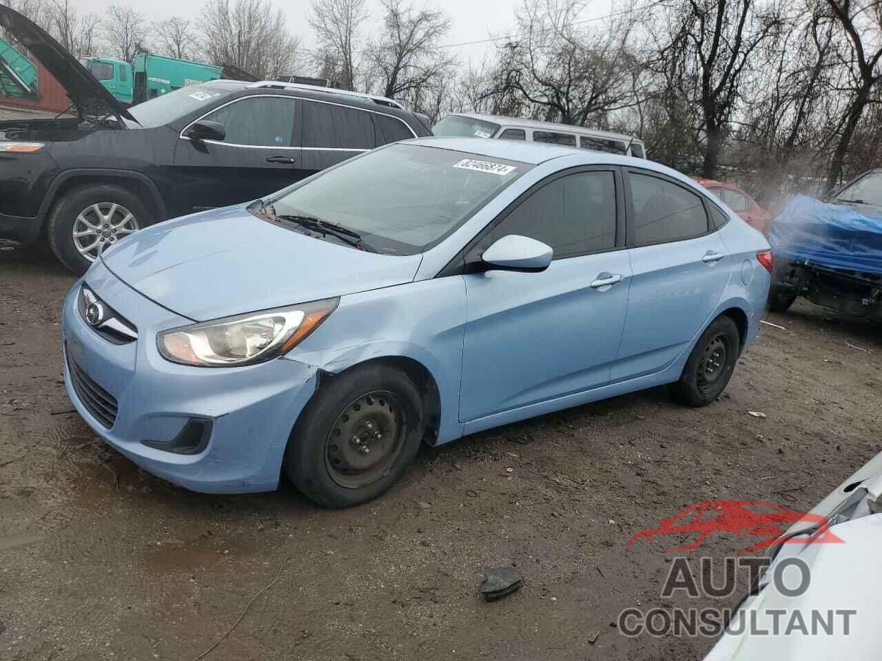 HYUNDAI ACCENT 2013 - KMHCT4AE2DU462561