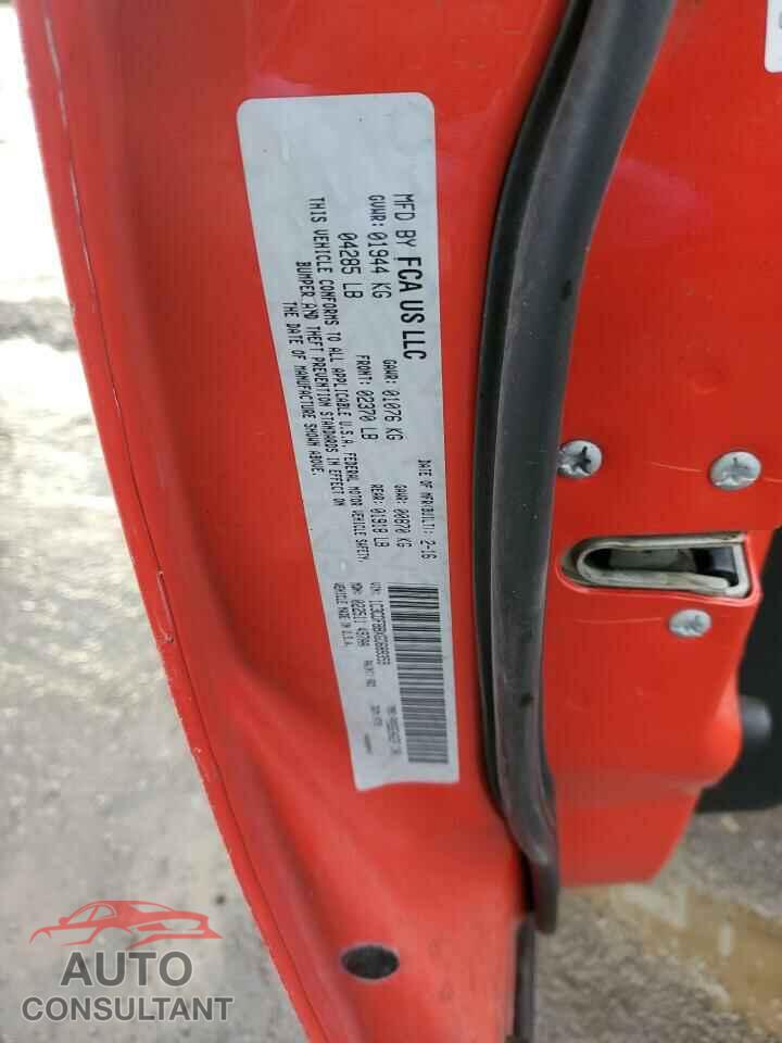DODGE DART 2016 - 1C3CDFBBXGD689359