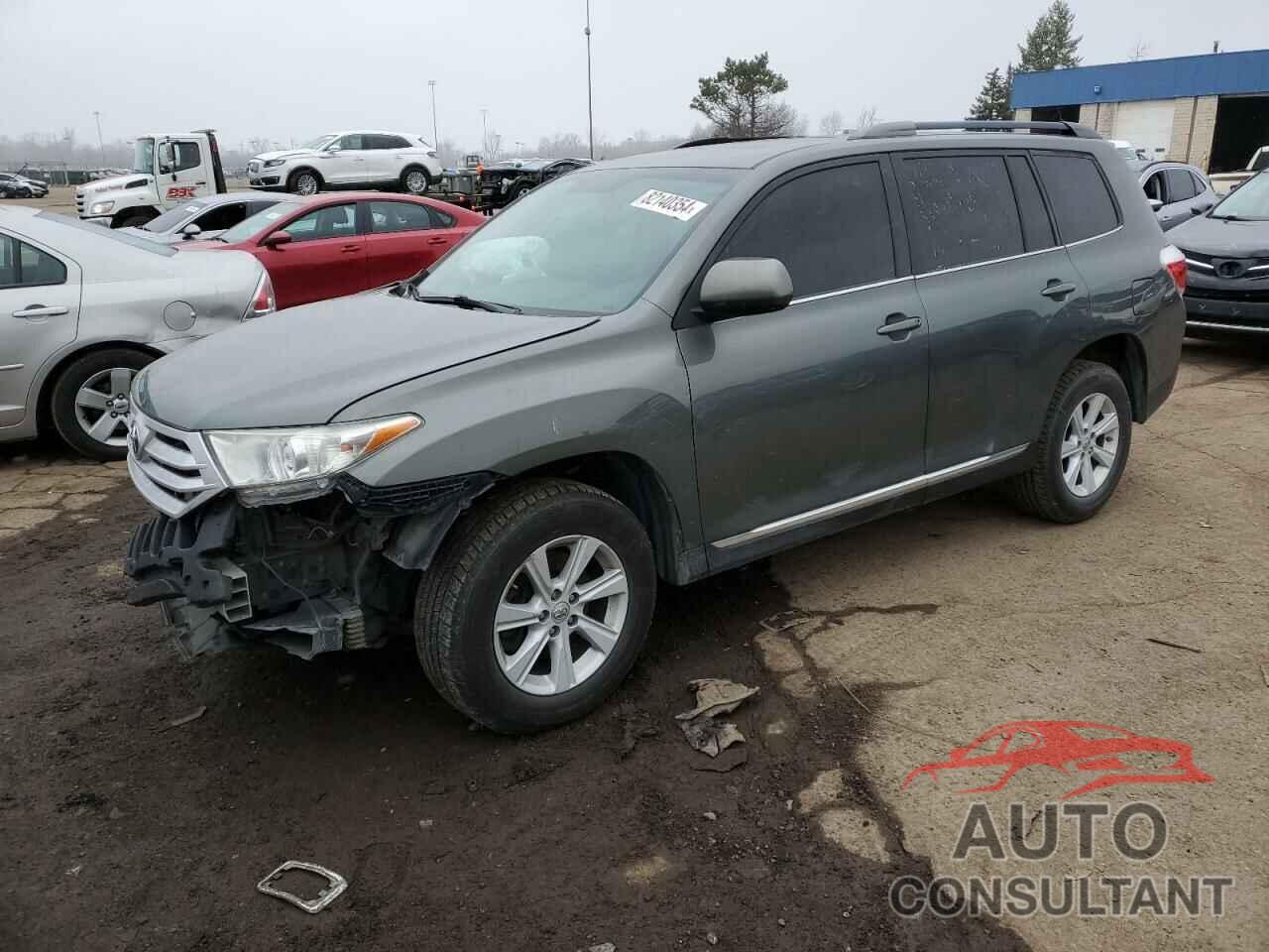TOYOTA HIGHLANDER 2013 - 5TDBK3EH1DS224884