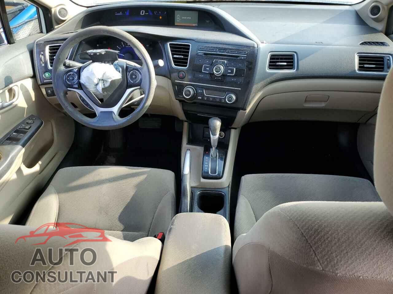 HONDA CIVIC 2013 - 19XFB2F81DE252012