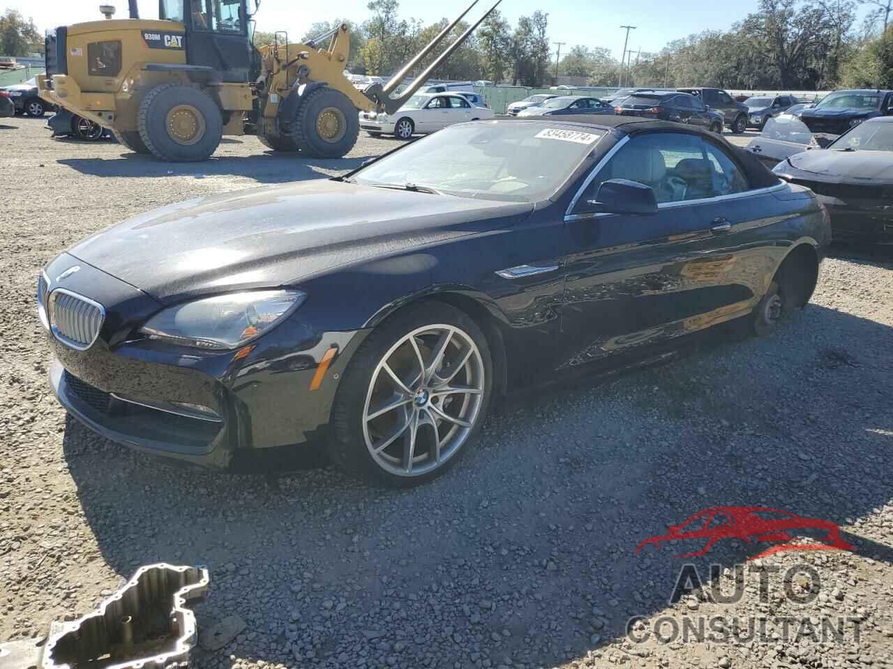 BMW 6 SERIES 2012 - WBALZ3C58CC397744