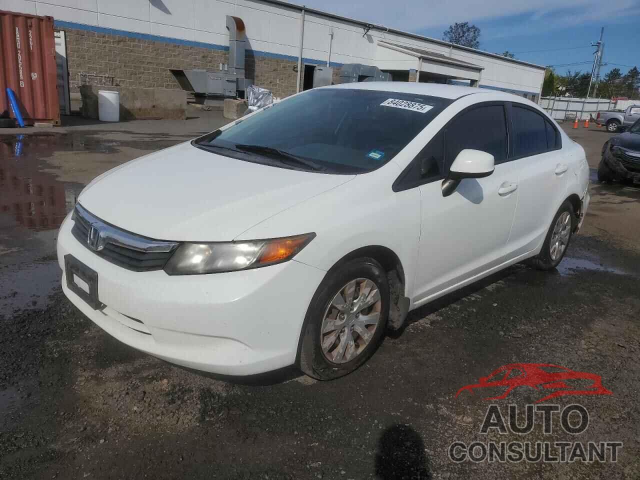 HONDA CIVIC 2012 - 19XFB2F58CE303395