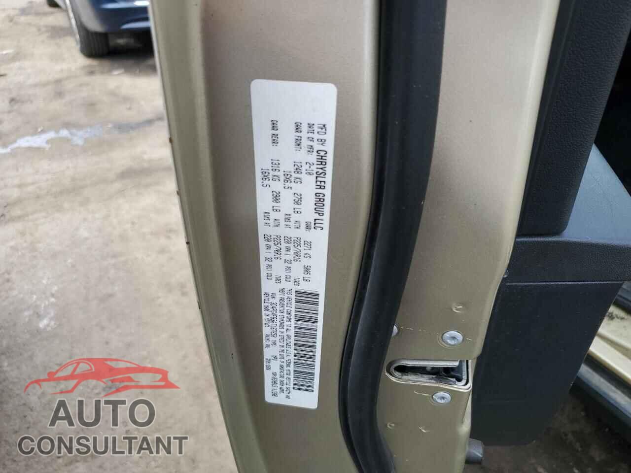 DODGE JOURNEY 2010 - 3D4PG4FB3AT167650