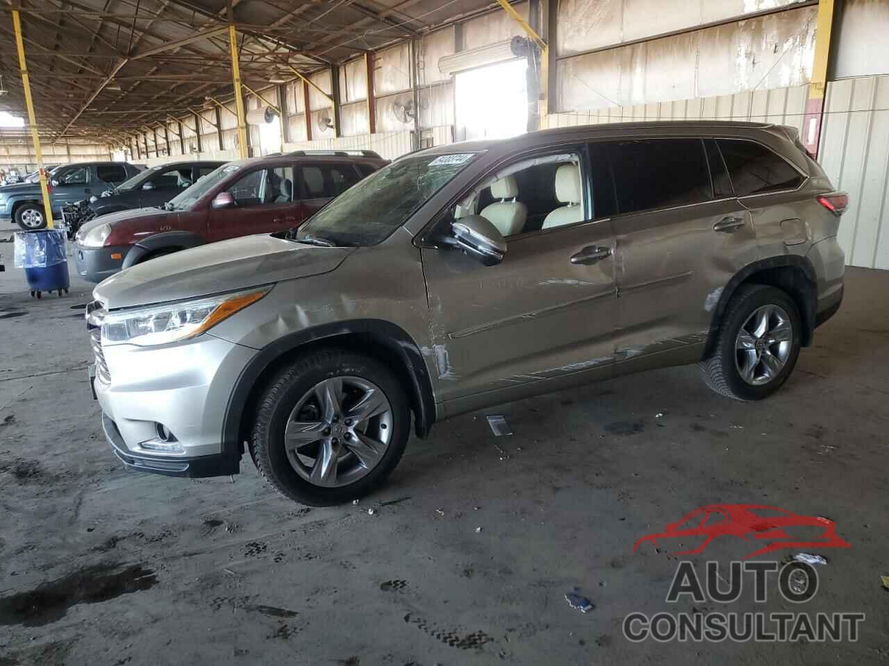 TOYOTA HIGHLANDER 2015 - 5TDDKRFH6FS160211