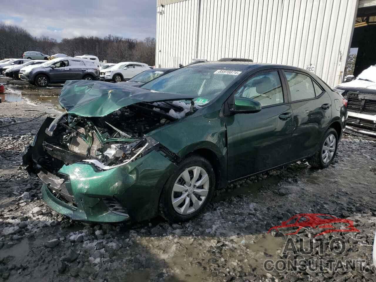 TOYOTA COROLLA 2016 - 2T1BURHE1GC594745