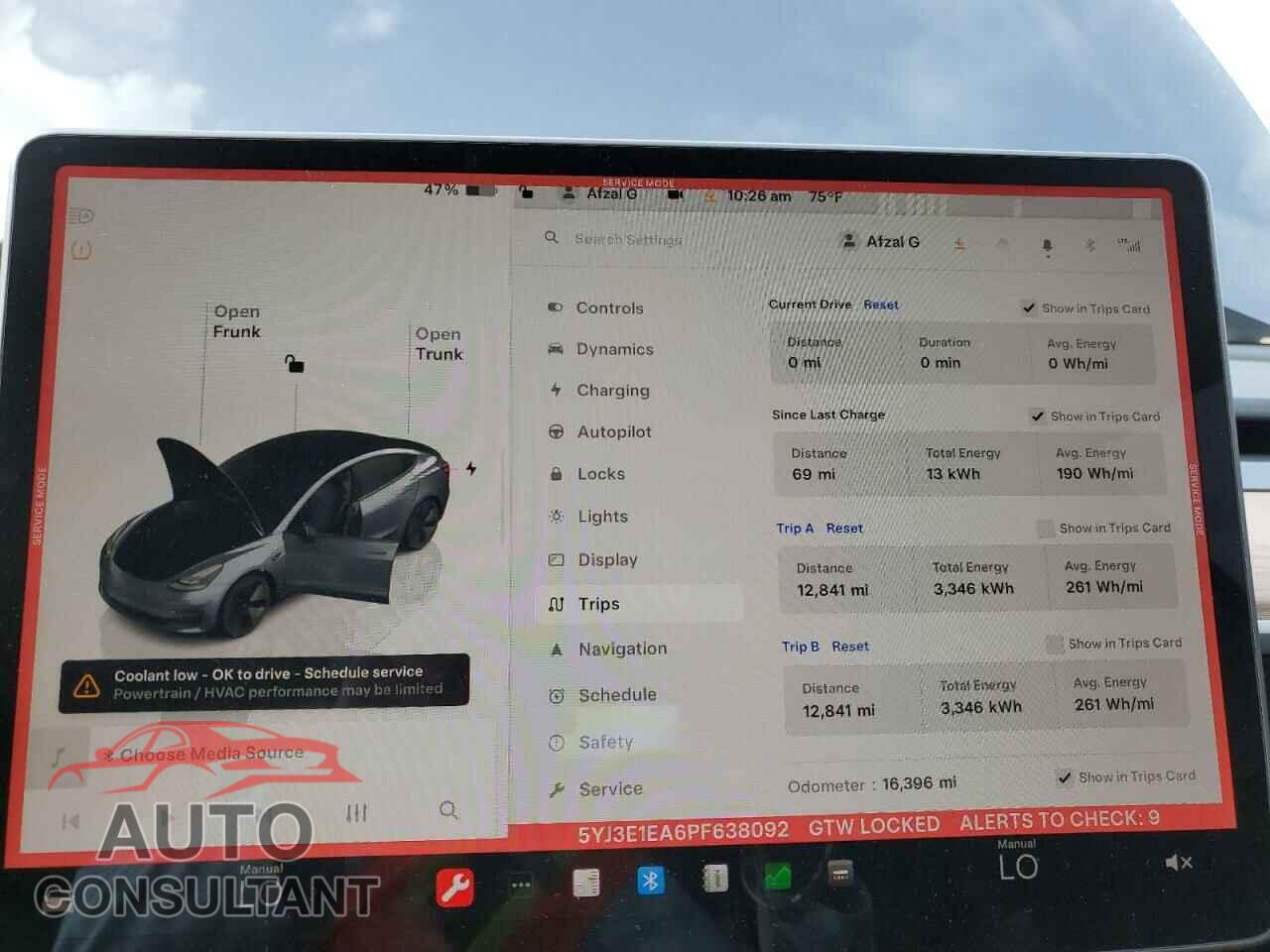 TESLA MODEL 3 2023 - 5YJ3E1EA6PF638092