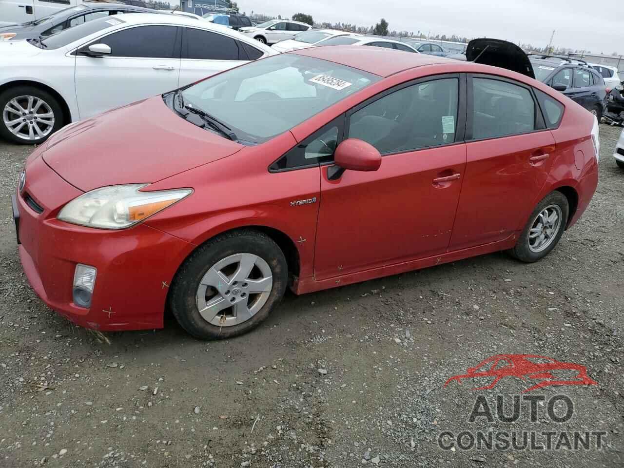 TOYOTA PRIUS 2010 - JTDKN3DU3A0157869