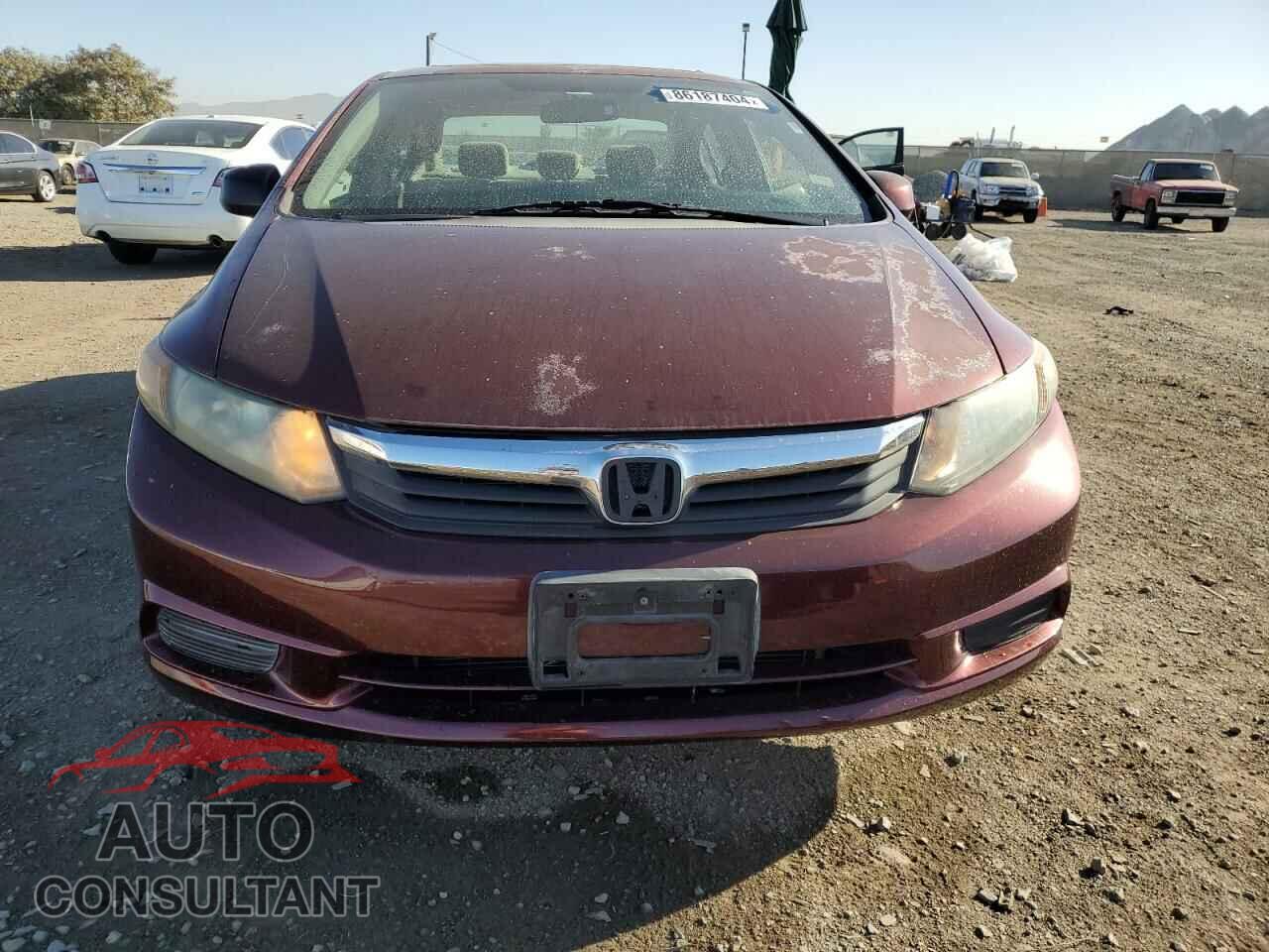 HONDA CIVIC 2012 - 2HGFB2F83CH539386
