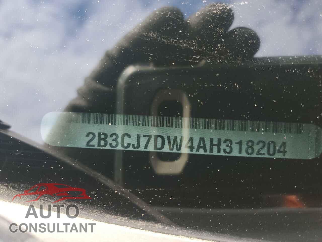 DODGE CHALLENGER 2010 - 2B3CJ7DW4AH318204