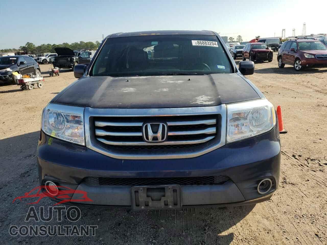 HONDA PILOT 2013 - 5FNYF3H58DB029546