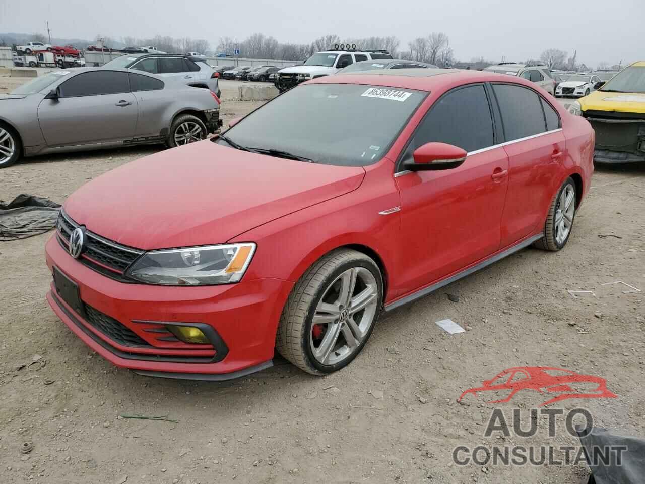 VOLKSWAGEN JETTA 2016 - 3VW5T7AJ1GM243348