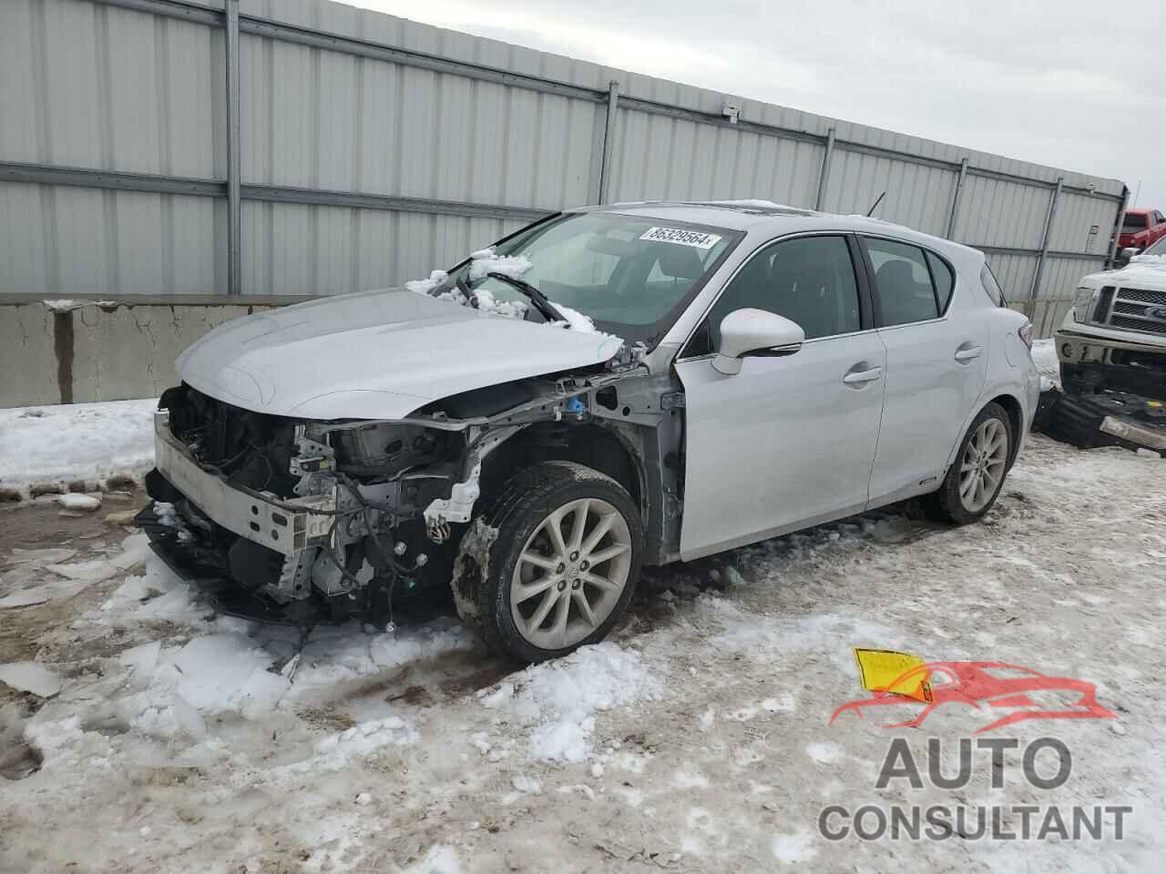 LEXUS CT 200 2012 - JTHKD5BH0C2109370