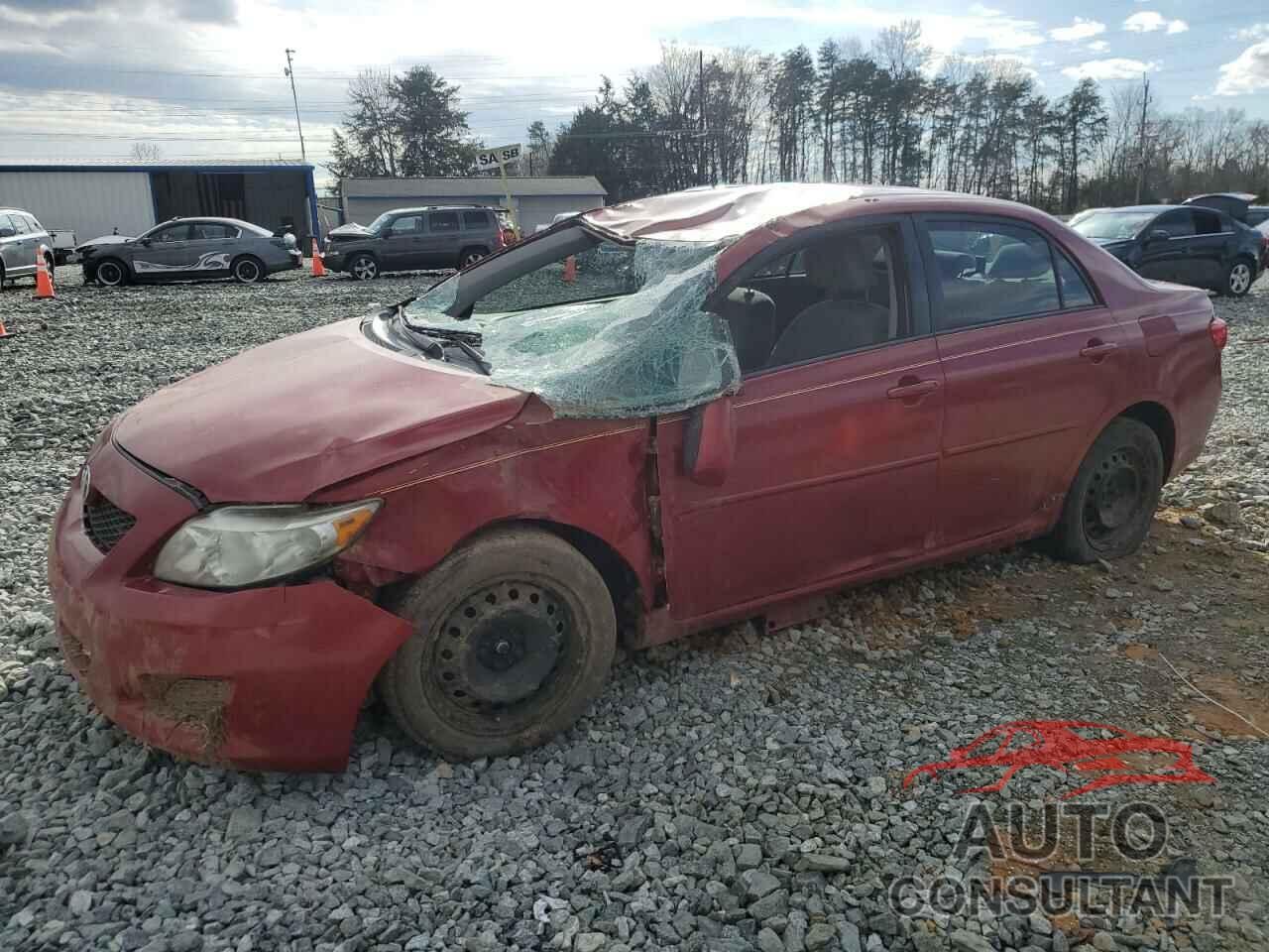 TOYOTA COROLLA 2009 - 1NXBU40E49Z025436