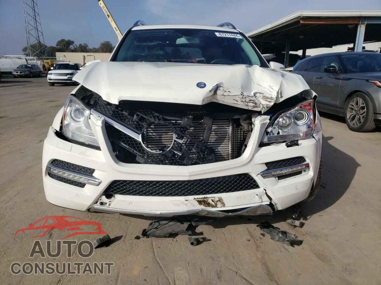 MERCEDES-BENZ GL-CLASS 2012 - 4JGBF2FEXCA780010
